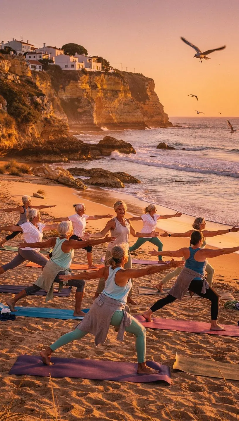 Senior dancers exploring psychological benefits of dance